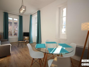 LA BOURBOULE CENTRE - Beau T2 rénové, wifi et cuisine équipée - FR-1-608-159